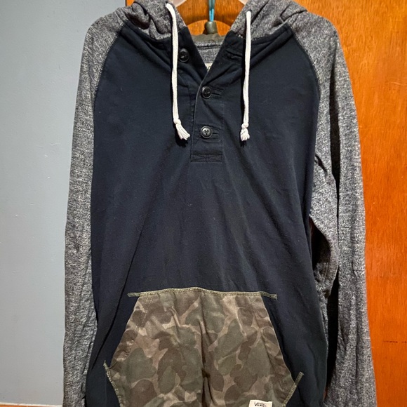 Vans Button Down Hoodie - Picture 1 of 3